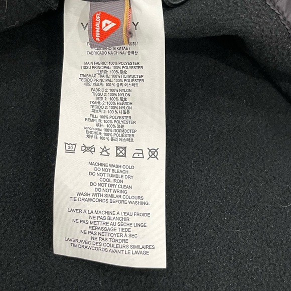 Varley Balfern Quilted Jacket Shell PrimaLoft Insulation M Black - Picture 8 of 9